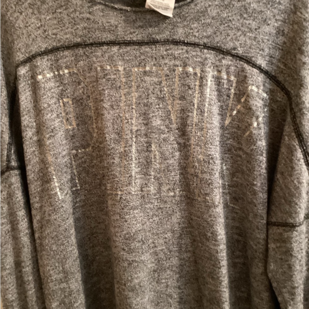 Victoria Secret PINK Lightweight Hoodie Sweatshirt Sexy Open Back Size Large - Picture 7 of 10
